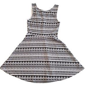 Divided by H&M Sleeveless  Geometric Floral Dress